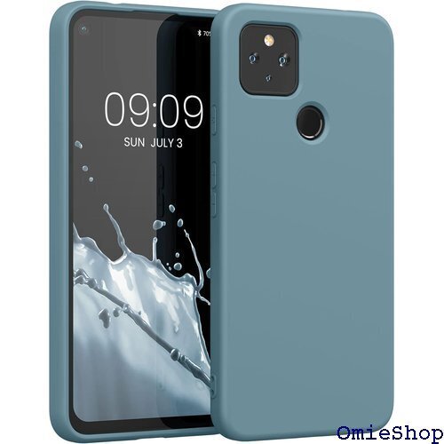 kwmobile スマホケース Google Pixe - 極薄 TPU シリコン マイクロファイバー 北極の夜 399