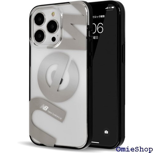 new balance iPhone13 Pro ケ ロゴ アイフォン13プロ 6.1インチ ケース シルバー 457