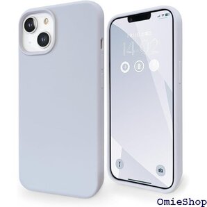 MINTY iPhone13 mini ケース シリコン 耐衝撃 指紋防止 アイスブルー 489