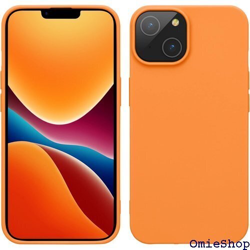 kwmobile スマホケース Apple iPhon 量 滑り止め - ソフト TPU フルーティー オレンジ 758