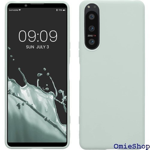 kwmobile スマホケース Sony Xperia 滑り止め ソフト TPU シリコン - クール ミント 873