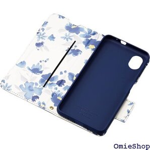 エレコム Galaxy A23 5G SC-56C | 花柄 ケース内側 ネイビー PM-G227PLFUJNV 898