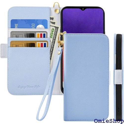 Samsung Galaxy A23 5G ケース 手 バー 大人 男女兼用 ライトブルー/Light blue 973