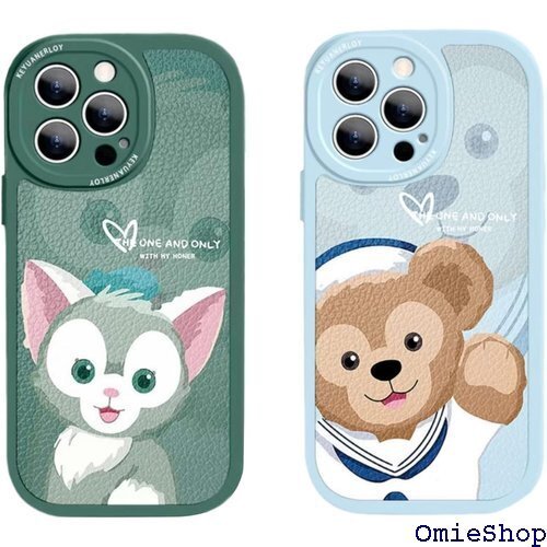 ジェラトーニ iPhone 14 用 ケース ジェラト レンズ保護 カバー ダッフィー&フレンズ スマホケース 1000