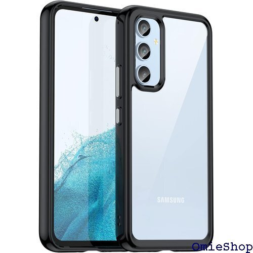 Galaxy A54 5G ケース『AFINER』新型 収 指紋防止 擦り傷防止 レンズ保護 着脱簡単 ブラック 1166