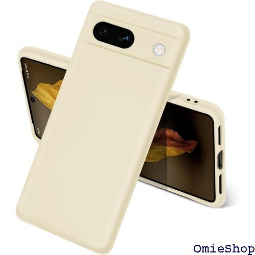 Google pixel 7a ケース シリコン 耐衝 帯ケース ソフト 薄型 ワイヤレス充電対応 オフホワイト 1176