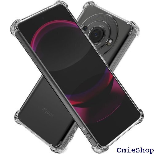 Hy+ AQUOS R8 pro 耐衝撃 ケース SH MIL規格 クリア 衝撃吸収ポケット内蔵 TPU ケース 1273