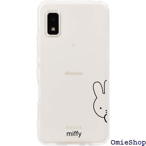 ミッフィー AQUOS wish3 A302SH SH 保護 ワイヤレス充電対応 指紋防止 クリア 5.7インチ 1558