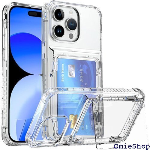 La Momo iPhone15 ケース カード収納 バー スタンド機能 カードポケット付き シンプル 耐久性 1644