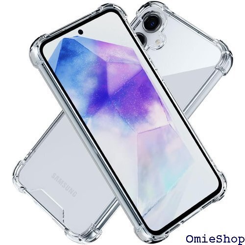 Hy+ Galaxy A55 5G 耐衝撃 ケース S MIL規格 クリア 衝撃吸収ポケット内蔵 TPU ケース 1843