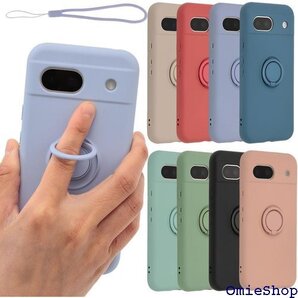 Pixel 8a ケース シリコン リング Googl softbank doo パープル B016P8APU 1863