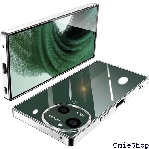 AQUOS R9 ケース クリア 耐衝撃 SH-51E キ加工 ソフトケース 人気 ワイヤレス充電対応 シルバー 1959