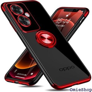OPPO Reno11 A 用 ケース リング付き A リノ11 a 用 ケース 赤 W-YXZH-62-02 2240