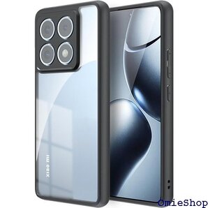 FINON シャオミ Xiaomi 14T Pro ケ 可能モデル 耐衝撃 シンプル クリア バックパネルカラー 2292