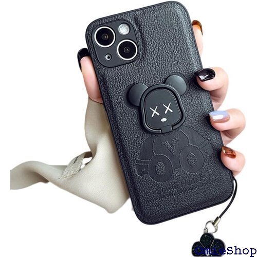 カウズ アイフォン スマホケース 可愛い iPhone カバー キックスタンド 全面 レンズ保護ト スタンド機能 2618