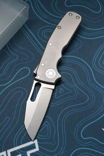 Demko knives Shark Cub (AD20.5SC/20CV/チタン) フォールディングナイフ