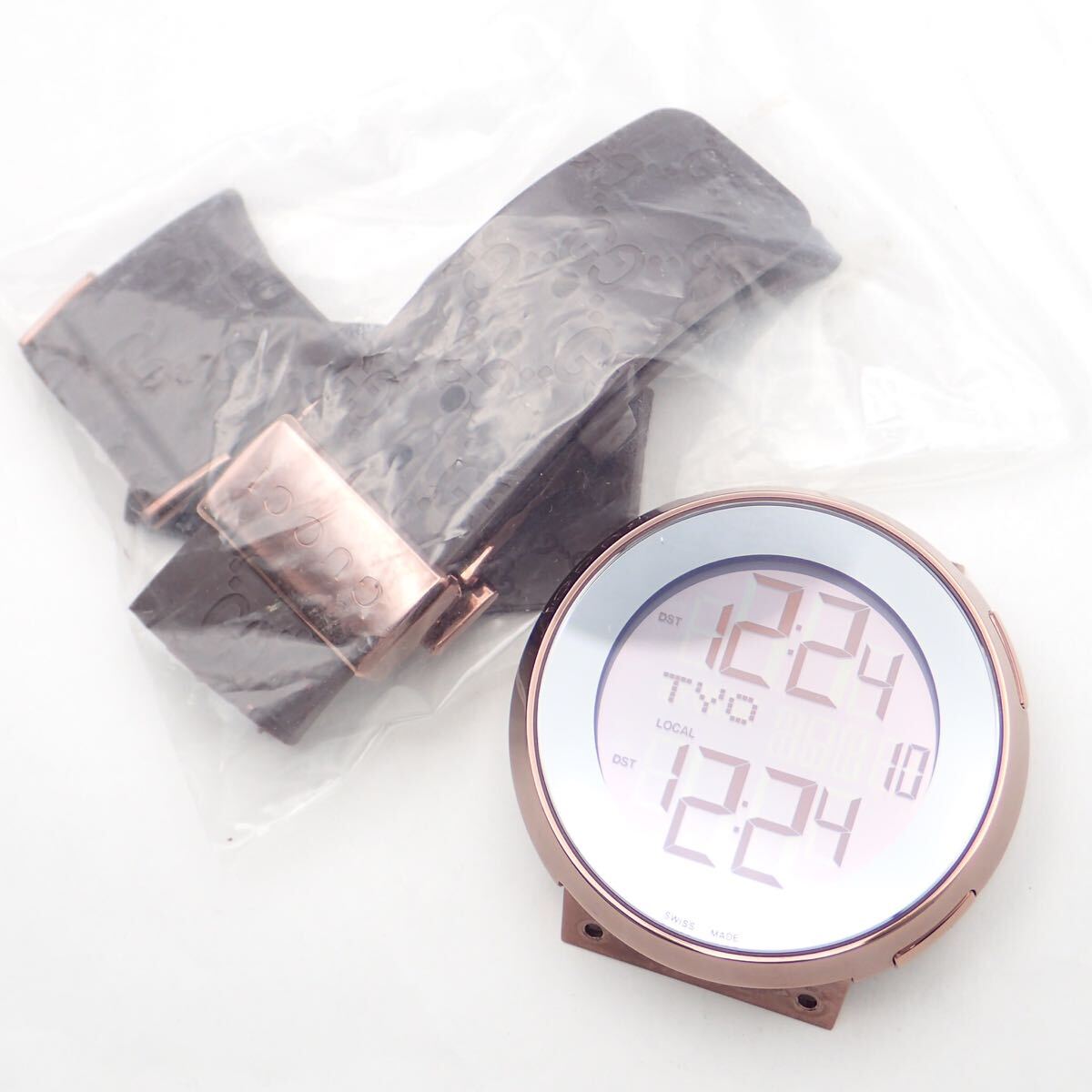 【正規稼働】GUCCI グッチ アイグッチ 時計 デジタル 316L ベルト破損 アイグッチ ブラック 腕時計 正規品 ベルト破損品 - メルカリ