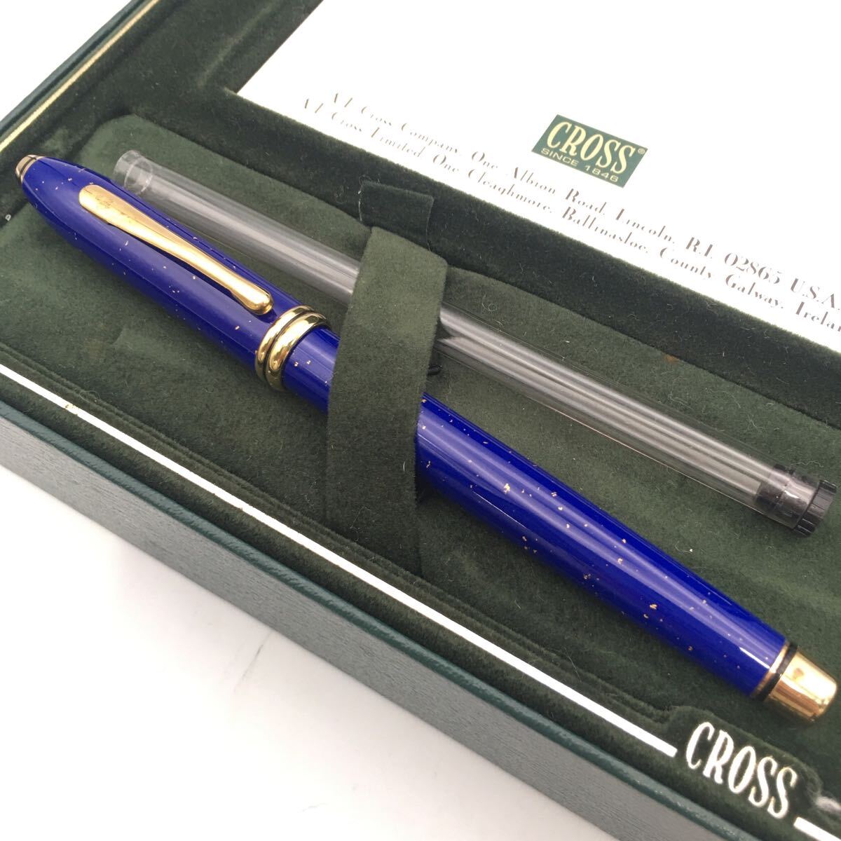 CROSS クロス ボールペン ツイスト式 タウンゼント ラピスラズリ