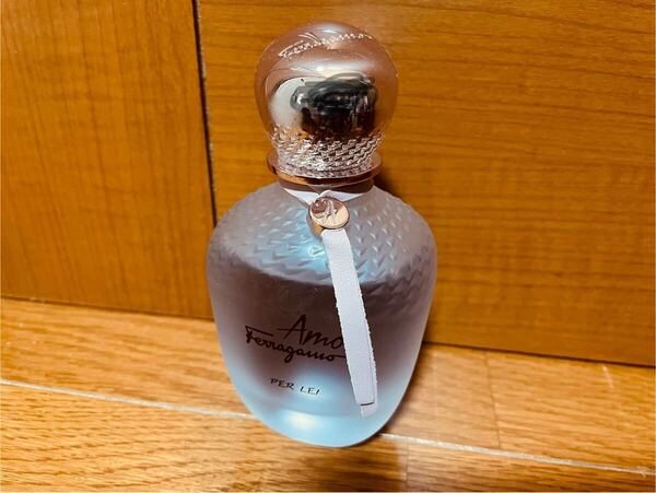 送料無料☆中古フェラガモ Amo PER LEI アモ パーレイ オードパルファム 100ml 残量8割程度大容量お徳用 テスター品 →匿名配送
