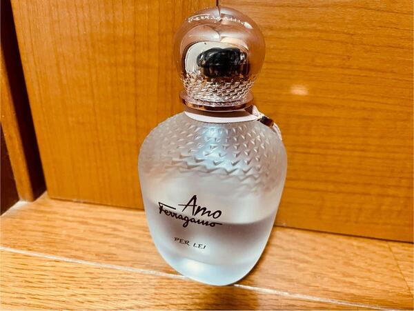 送料無料☆中古フェラガモ Amo PER LEI アモ パーレイ オードパルファム 100ml 残量半分程度大容量お徳用 テスター品 →匿名配送