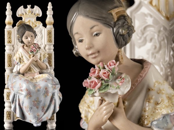 LLADRO リヤドロ バレンシアの少女