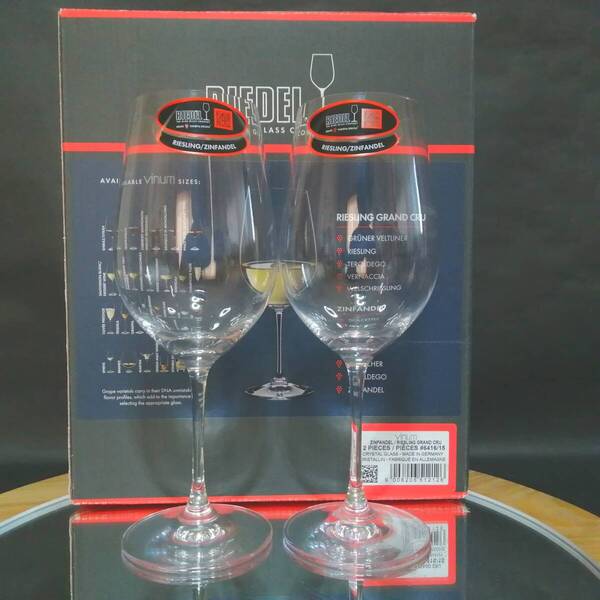 未使用◇自宅保管 リーデル ヴィノム ヴィオニエ/シャルドネ ≪ペア≫ グラス RIEDEL #6416/5 350ML