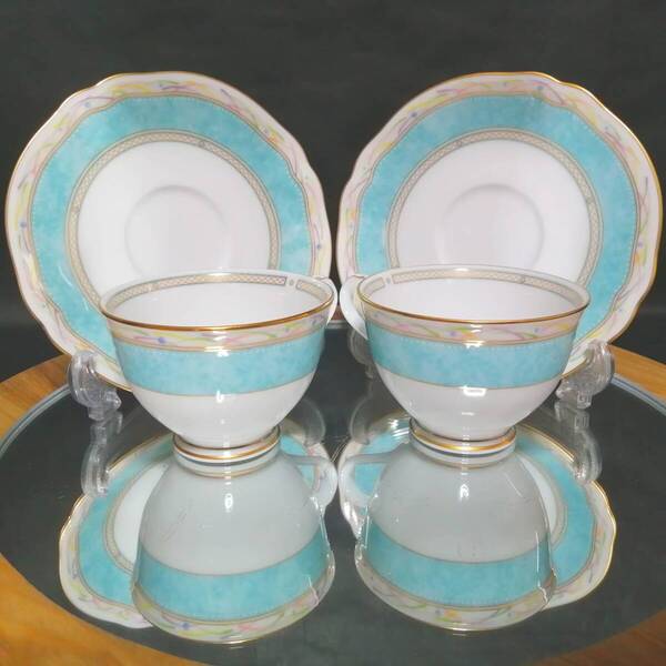 未使用◆自宅保管 ノリタケ ハナレイク カップ&ソーサー 花麗句 NORITAKE ※追加出品予定あり ☆バラ販売相談可☆