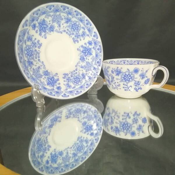 美品◇自宅保管 ミントン シャリマー カップ&ソーサー ブルー MINTON ※追加出品予定あり