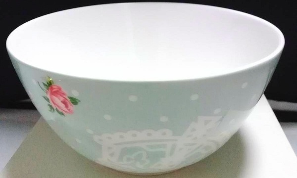 未使用◇自宅保管 ロイヤルアルバート ポルカローズ プレートボウル ROYAL ALBERT POLKA ROSE