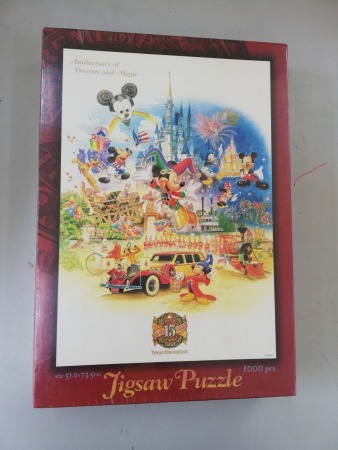 新品未開封 東京ディズニーシーマップ ジグソーパズル 1000