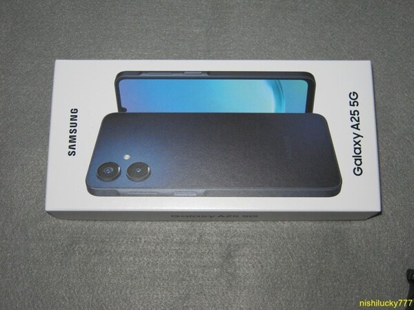 ★Galaxy A25 5G ブラック SIMフリー★未開封