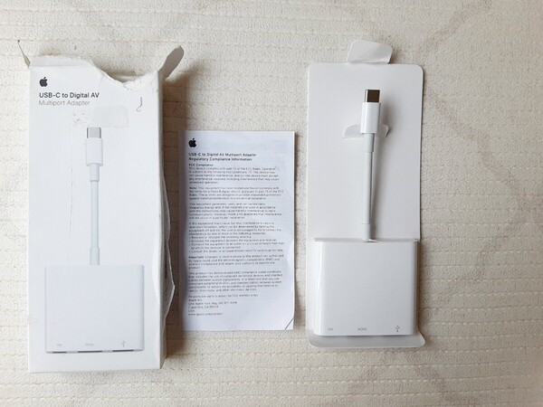 Apple純正 USB-C Digital AV Multiportアダプタ