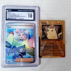 英語 海外 ナンジャモ プレミアムトーナメントコレクション iono メタル ピカチュウ ポケモンカード