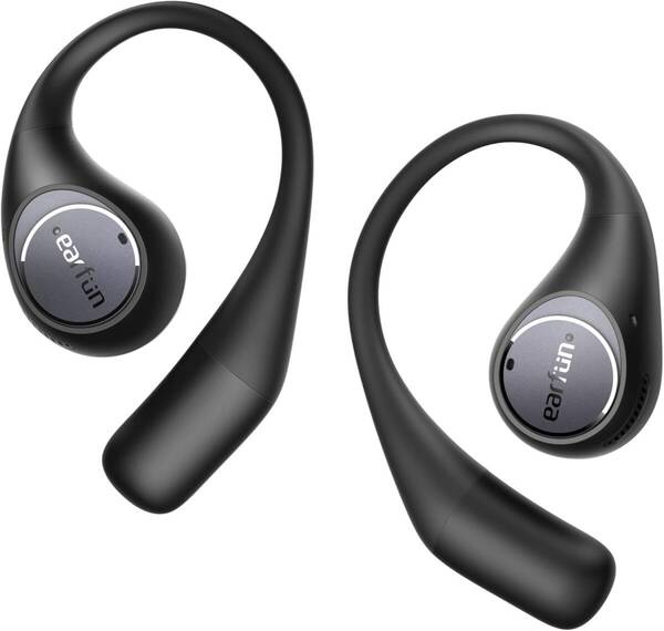 EarFun OpenJump ワイヤレスイヤホン オープンイヤー型 ハイレゾ認証 IPX7防水 LDAC対応 「VGP2025」金賞