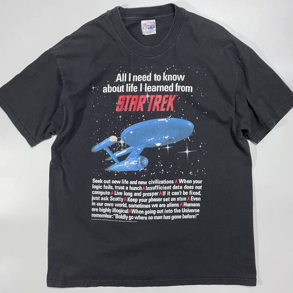 映画T Tシャツ STAR TREK スタートレック1994 90年代 90s 古着 ヴィンテージ Hanes Beefy made in USA アメリカ製 XL