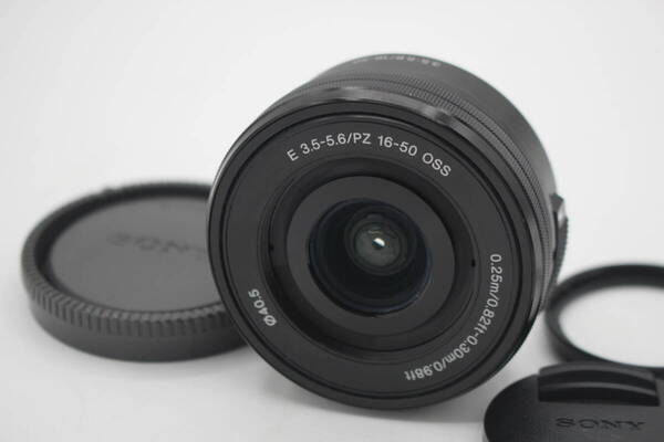極美品◆SONY ソニー E PZ 16-50mm F3.5-5.6 OSS ブラック◆9091-0507