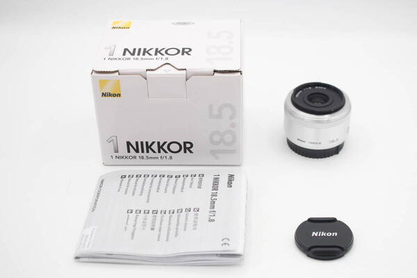 極美品◆Nikon ニコン 1 NIKKOR 18.5mm F1.8◆6064-0508