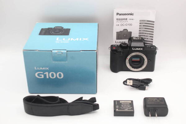 新品級◆Panasonic パナソニック LUMIX DC-G100 ボディ◆3142-0508