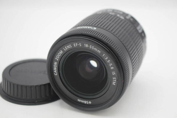 極美品◆Canon キヤノン EF-S 18-55mm F3.5-5.6 IS STM◆0624-0514