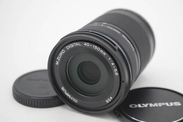 送料無料◆OLYMPUS オリンパス M.ZUIKO DIGITAL ED 40-150mm F4-5.6 R◆ブラック♪8000-0514