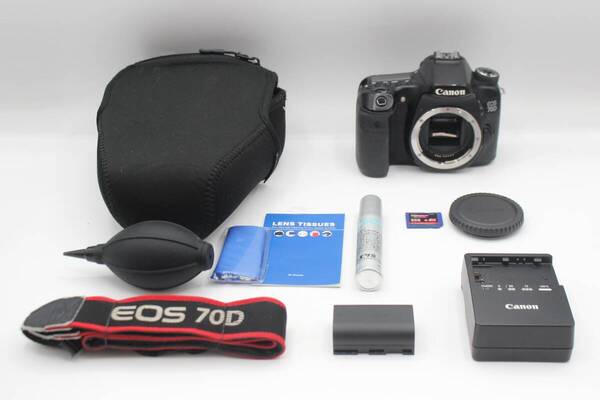 送料無料◆Canon キヤノン EOS 70D ボディ◆0987-0514(S38197)