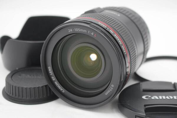 極美品◆Canon キャノン EF 24-105mm F4L IS USM◆6456-0415