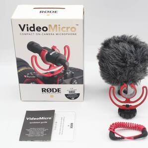 極上品◆RODE ロード VideoMicro 超小型コンデンサーマイク◆0515