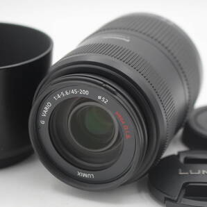 極美品◆LUMIX G VARIO 45-200mm F4-5.6 MEGA O.I.S. H-FS045200◆6777-0520