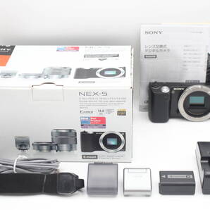 美品◆SONY ソニー NEX-5 ボディ ブラック◆1234-0521