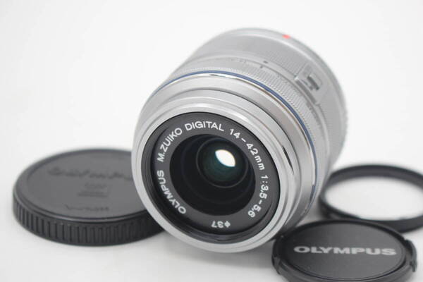 極美品◆OLYMPUS オリンパス M.ZUIKO DIGITAL 14-42mm F3.5-5.6 II R◆8581-0521