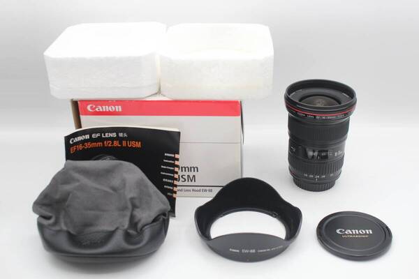 極美品◆Canon キャノン EF 16-35mm F2.8 L II USM◆0921-0523