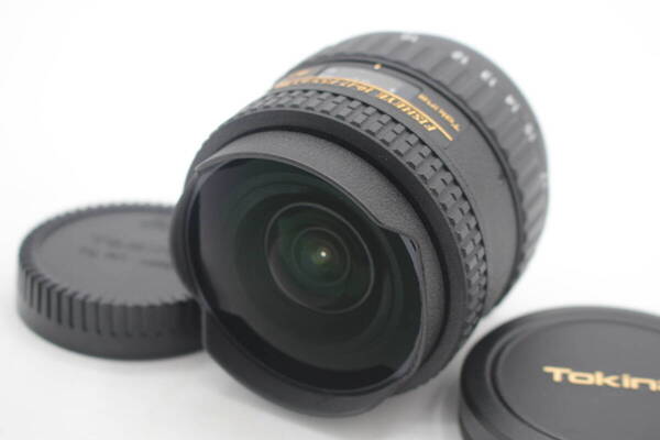 新品級◆TOKINA トキナー 10-17mm F3.5-4.5 AT-X DX Fish Eye◆Nikon用♪4127-0523