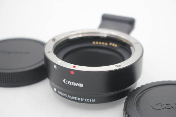 新品級◆Canon キヤノン MOUNT ADAPTER EF-EOS M マウントアダプター◆7494-0526