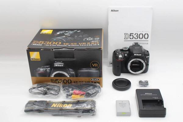 極美品◆Nikon ニコン D5300 ボディ◆元箱付♪8698-0528(S30944)